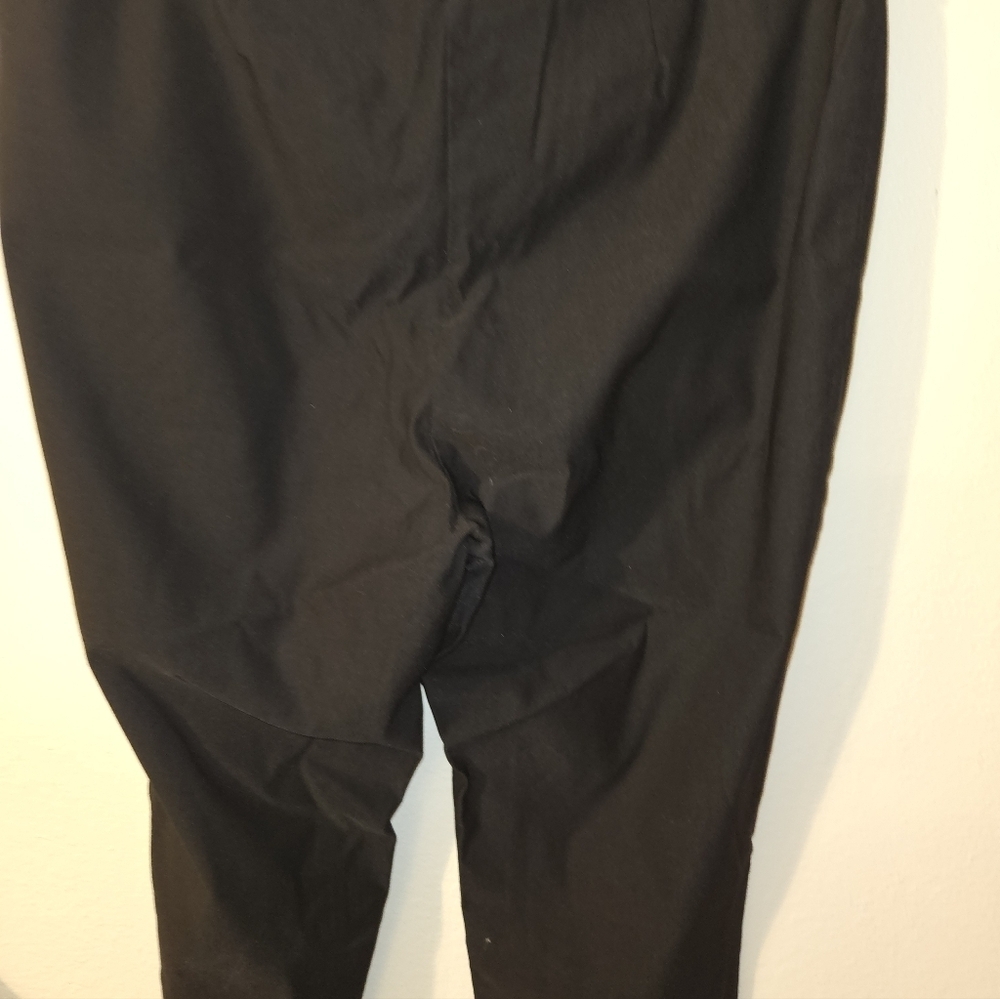 So Slimming Womans Black Crop Slacks Size 2.5 (14) - Picture 8 of 10